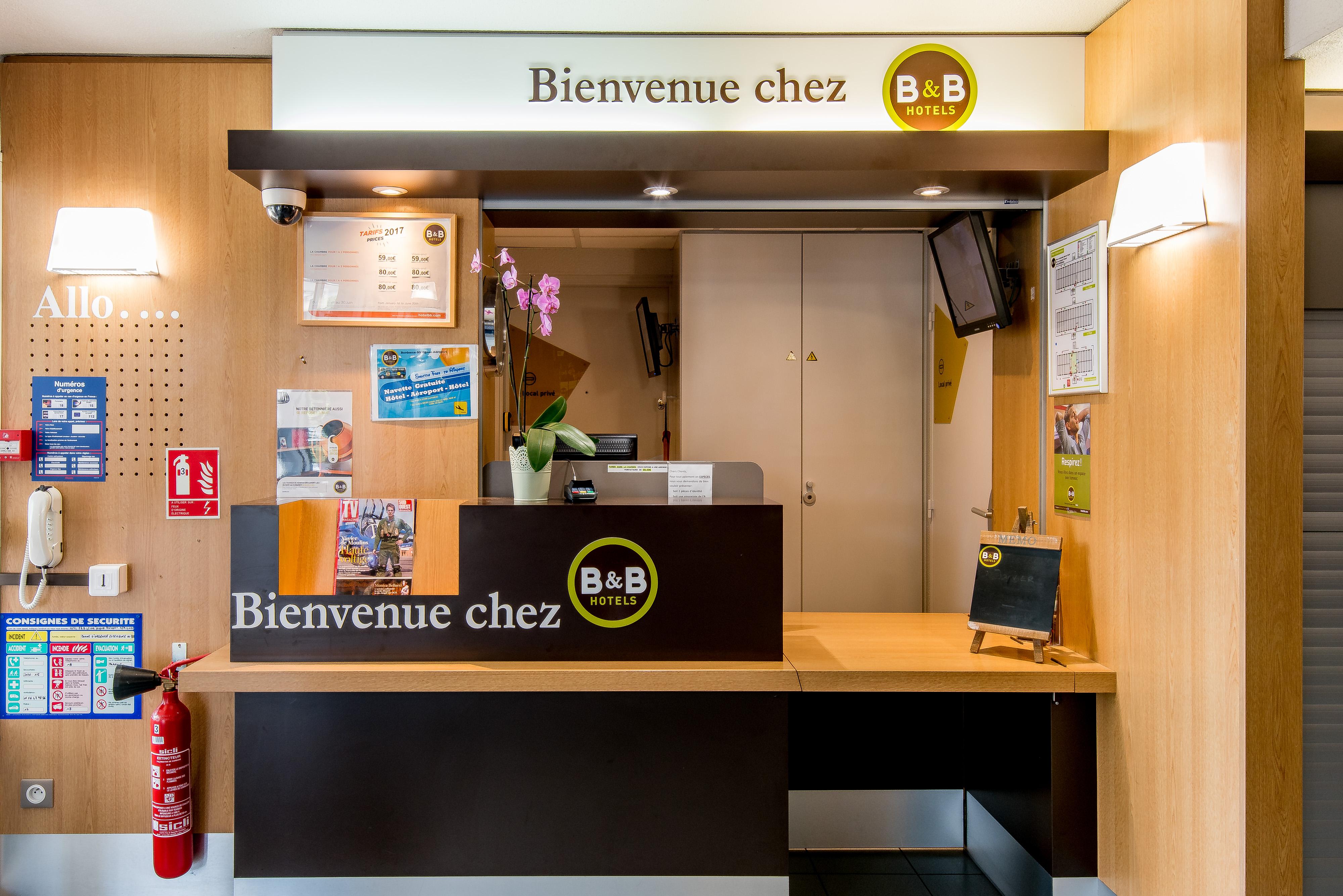 B&B Hotel Bordeaux Merignac Hotel De Ville Buitenkant foto